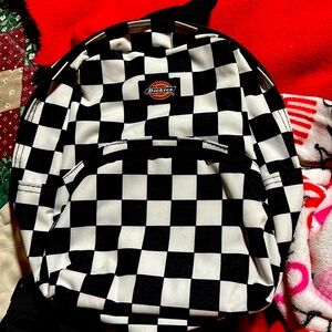 Dickies checkered mini backpack
